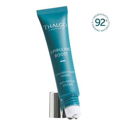 Soin énergisant regard Thalgo : lisse, anti-poches et cernes en roll-on - Spiruline boost