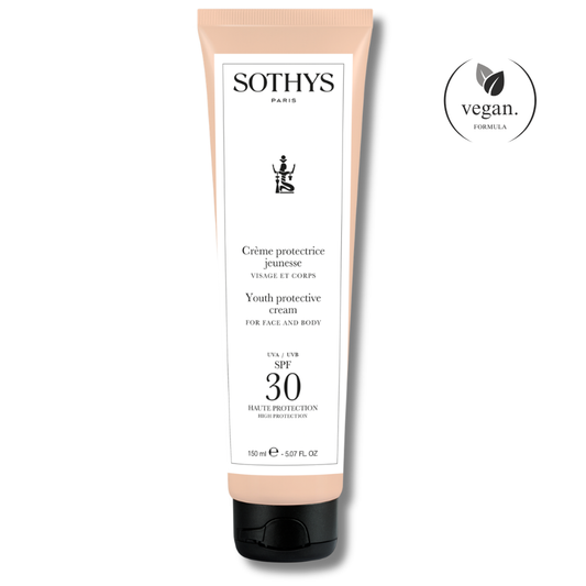 Crème Protectrice Jeunesse SPF30 Sothys – Visage et Corps – Haute protection et action anti-âge