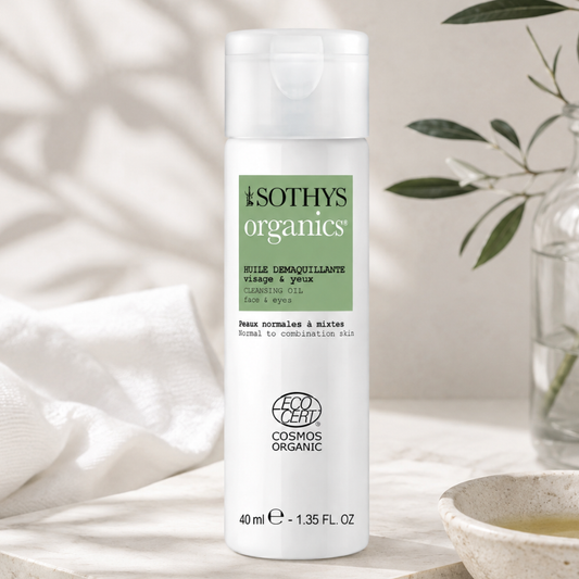 Huile Démaquillante Sothys Organics 40 ml offerte