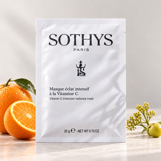 Masque Éclat Intensif à la Vitamine C Sothys, sachet 20g