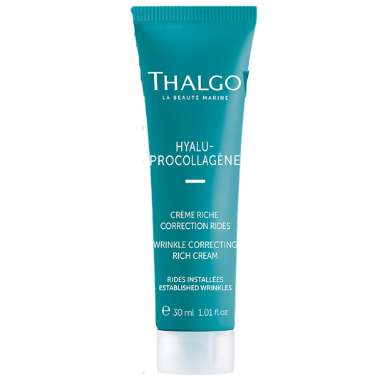 Crème Riche Correction Rides Thalgo - Hyalu-Procollagène - Format Voyage 30 ml