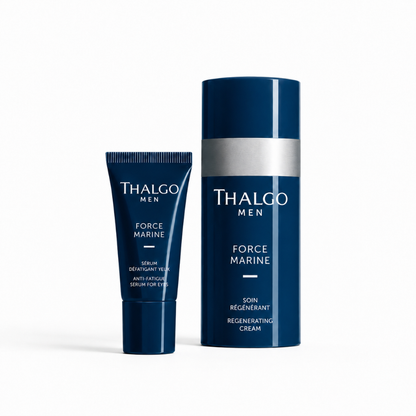 soin régénérant et sérum défatigant yeux homme thalgo