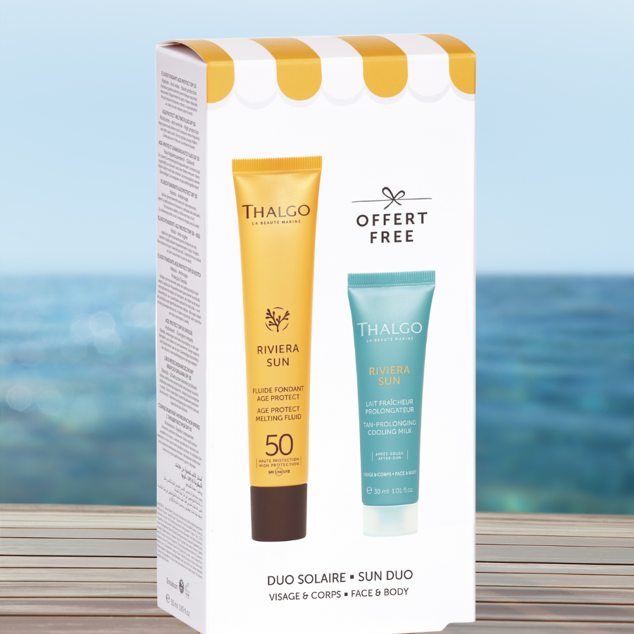 Thalgo - Solaire Riviera Sun - Fluide Fondant Âge Protect SPF50 - Visage
