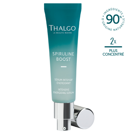 Thalgo Spiruline Boost Sérum Énergisant Intensif - Lisse, détoxifie - 1ères rides et éclat