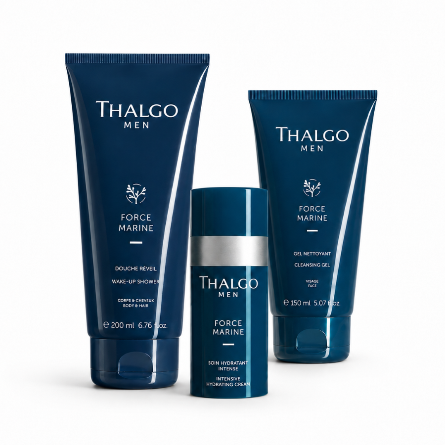 trio thalgo homme douche et hydratation