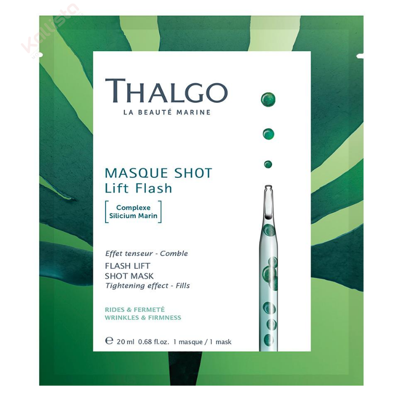 algue silicium marin masque shot lift flash thalgo