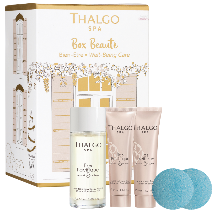 box beaute rituel bien etre corps iles pacifiques thalgo