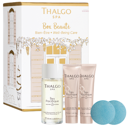 box beaute rituel bien etre corps iles pacifiques thalgo