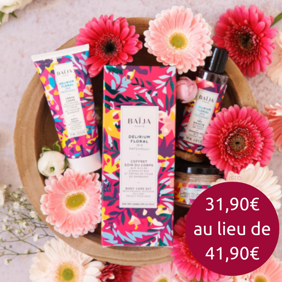 coffret rituel delium floral baija