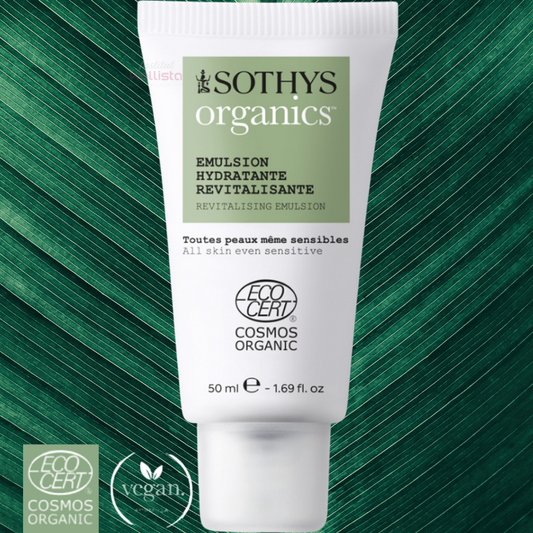 emulsion hydratante revitalisante sothys organics