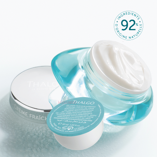 gel creme fraicheur hydratant source marine thalgogel creme fraicheur hydratant thalgo