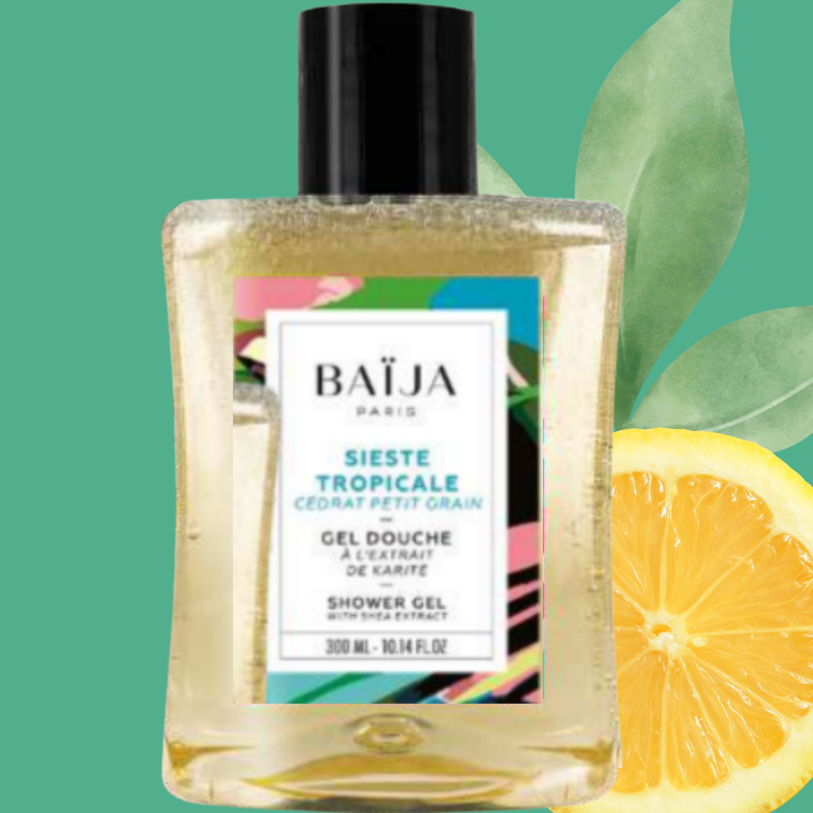 gel douche sieste tropicale baija
