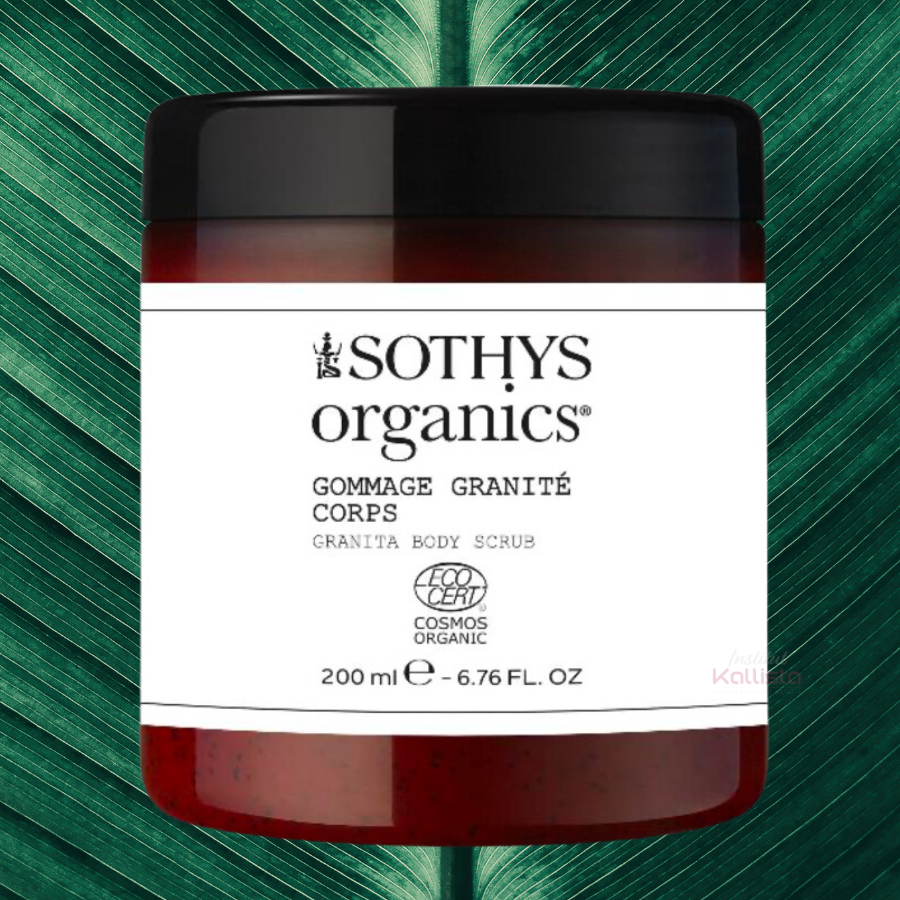 gommage corps organics sothys