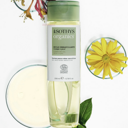 huile demaquillante organics sothys