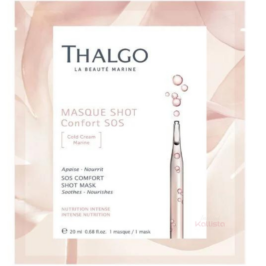 masque shot confort sos thalgo