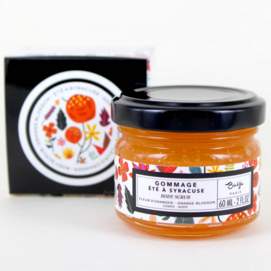 petit gommage fleur oranger syracuse