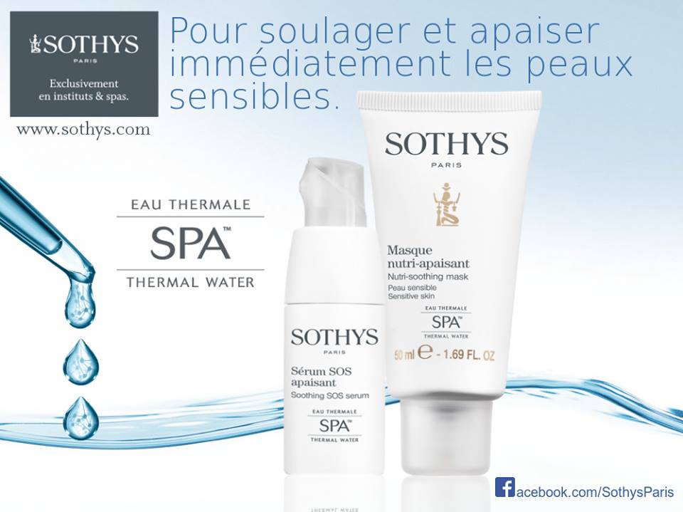 sos peau sensible creme apaisante sothys